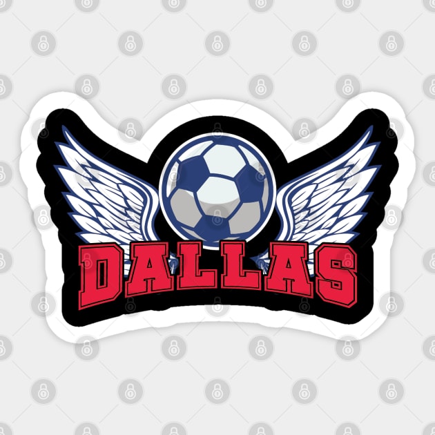 Dallas Soccer Sticker by JayD World